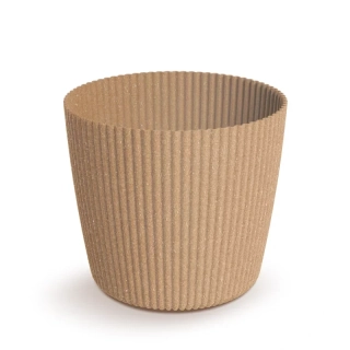 Květináč Milly Round ECO WÖOD 23.6cm naturo eco
